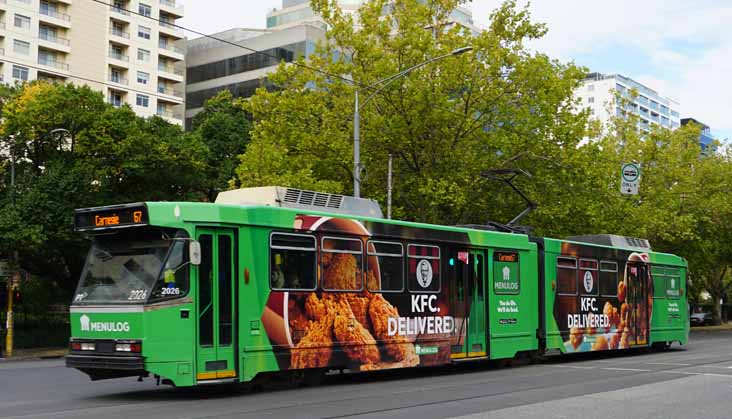 Yarra Trams Class B 2026 Menulog